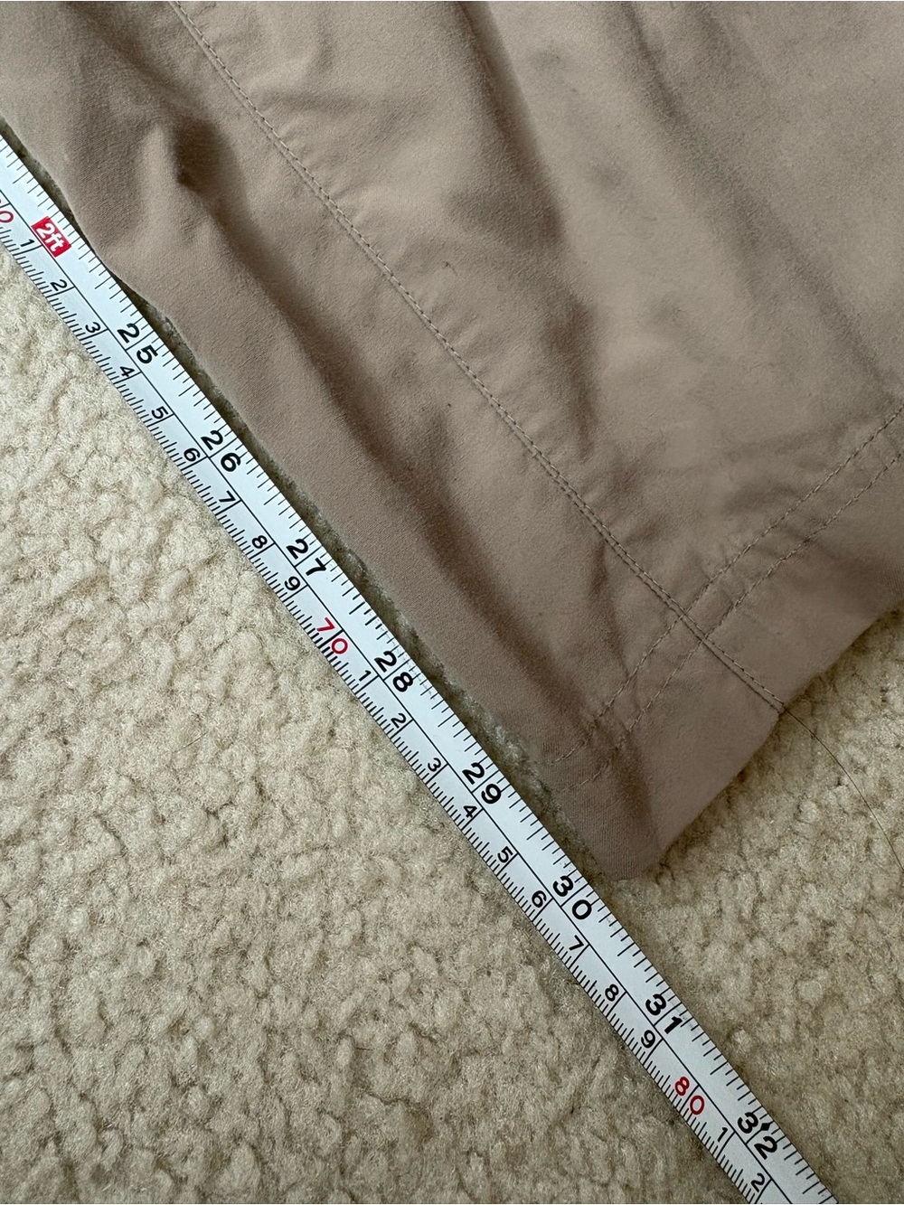 Mountain Hardwear beige khaki convertible utility cargo hiking pants sz 38 x 30 - Picture 6 of 9